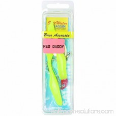 Bass Assassin Saltwater 4 Red Daddy Spinner Lure, 2-Count 553164622